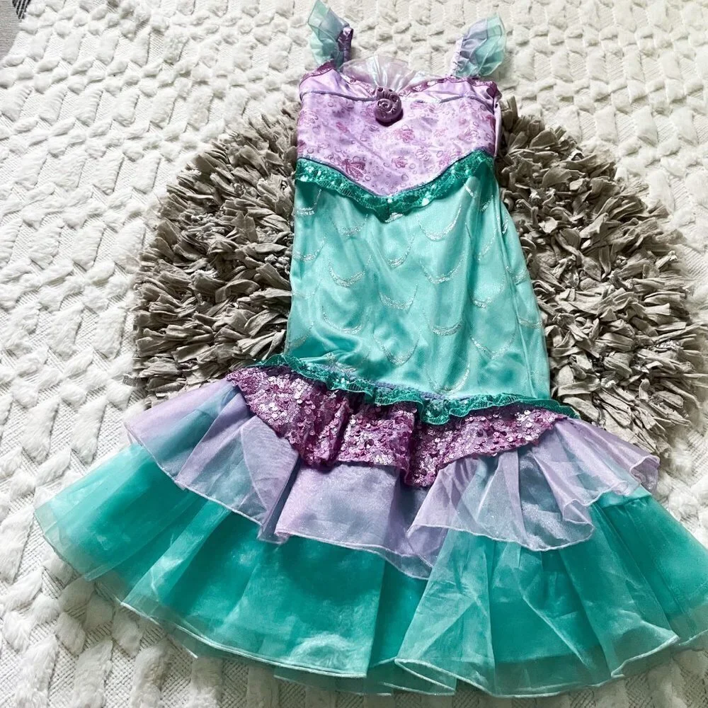 Disney Store Ariel Costume with Sound Size 9-10